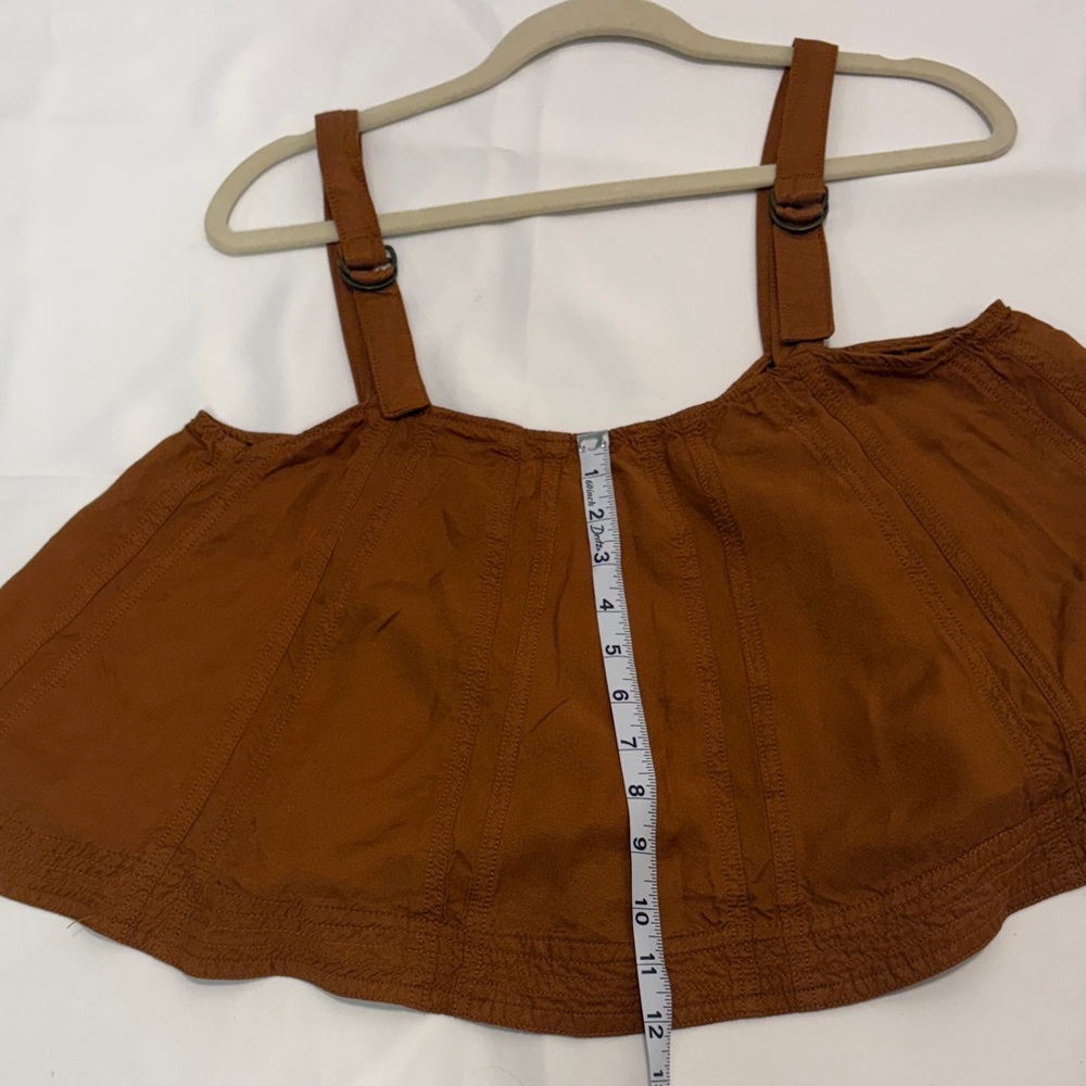 ANTHROPOLOGIE RUST CAMISOLE TOP!! - Picture 7 of 11